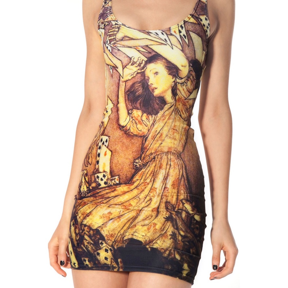 COPY - Black Milk Alice Rackham Dress • MUSEUM • RARE